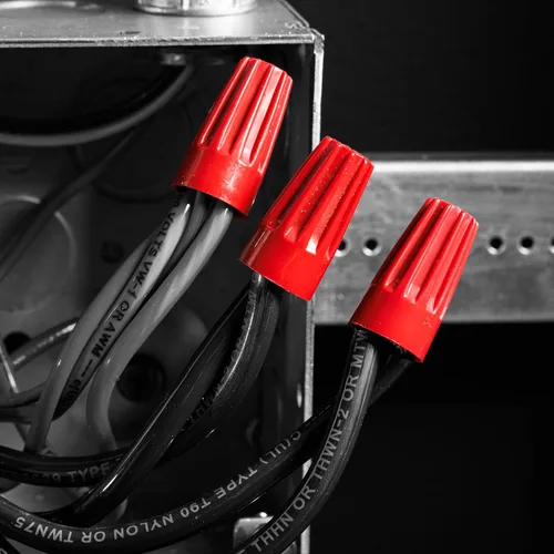 Vista 8 de 76B® Red Wire-nut® Conectores de alambre (tarro de 100)