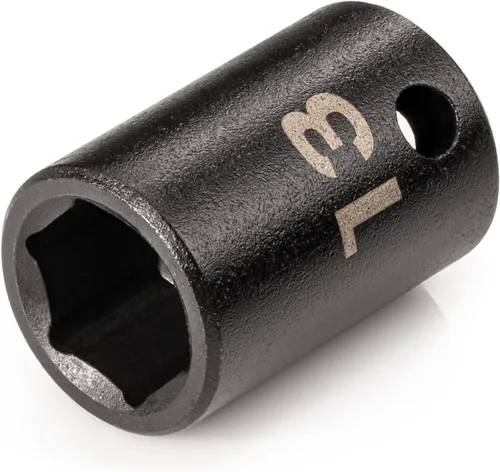 Vista 43 de TEKTON Zócalo de impacto de 6 puntos de 1 pulgada de profundidad de 3/8 pulgadas x 1 pulgada SID13025