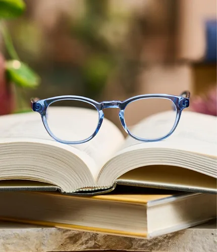 Vista 5 de eyebobs - Claramente Gafas de lectura prémium para hombres y mujeres Marco redondo
