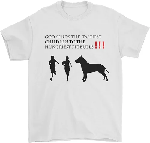 Vista 2 de God Sends The Tastiest Children to The Hungriest Pitbulls I Love Animal - Camiseta sin mangas, sudadera para mujer, multicolor, Varios