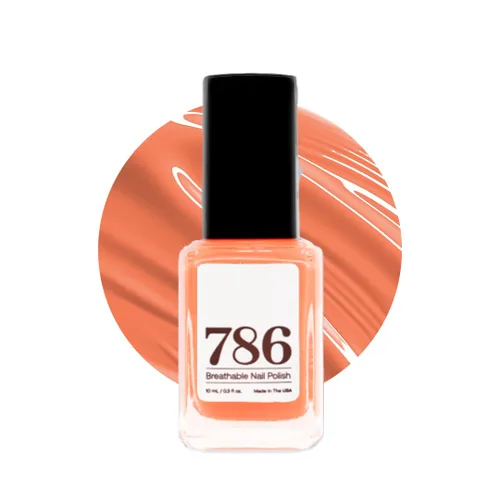 Vista 24 de Esmalte de uñas transpirable, vegano, sin crueldad, saludable, Halal, de secado rápido de 786 Cosmetics (Abu Dhabi)