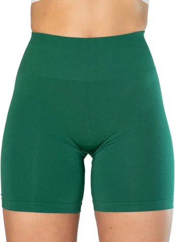 Vista 5 de Aurola Intensify - Pantalones cortos de entrenamiento para mujer, sin costuras, para gimnasio, yoga, correr, deporte, ejercicio activo, fitness