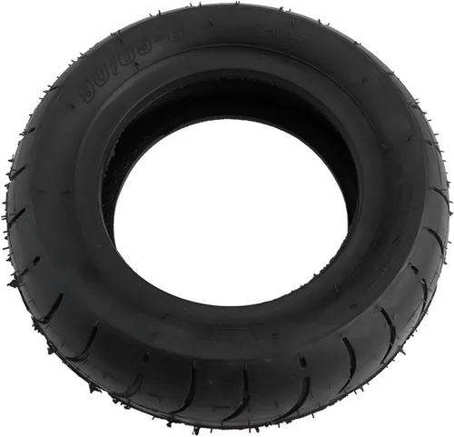 Vista 7 de 90/65-6 Tubeless Tire, 11x3 Electric Scooter Thick Tire, 4PR Nylon Off-Road Replacement Wheel for Balance Car and Outdoor Sports, Black