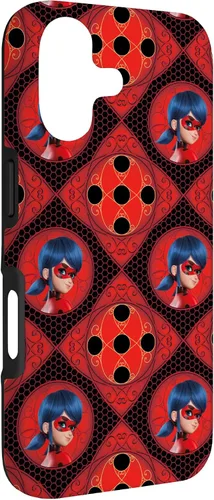 Vista 3 de Miraculous Ladybug and Cat Noir The Movie LB Pattern Case para iPhone 17