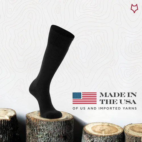 Vista 2 de Fox River Wick Calcetines secos para hombres extra acolchados mediados de pantorrilla calcetines