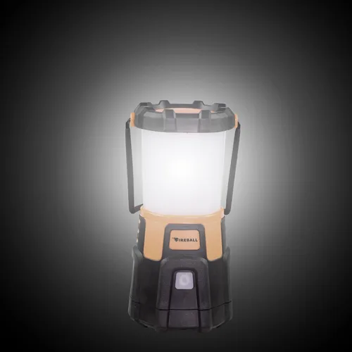 Vista 4 de Blazin Fireball - Linterna LED para campamento, 1000 lúmenes, funciona con pilas, para cortes de energía, luz impermeable, 4 modos, tiempo