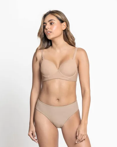 Vista 3 de Leonisa Sujetador push up con copas con aros y soporte extra - Sujetadores para Mujer