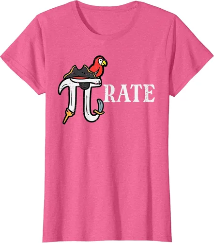 Vista 29 de Pirate Pi Funny Math Pie Halloween Disfraz Maestro Hombres Mujeres Camiseta Asphalt Grey