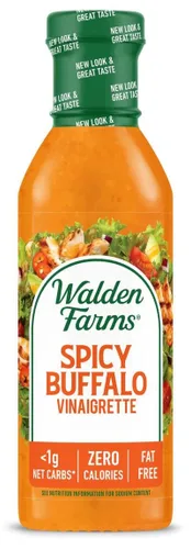 Vista 60 de Walden Farms Vinagreta balsámica de pera y blanca, sin calorías, sin gluten, baja en carbohidratos, apta para dieta cetogénica, vegana, sin azúcar