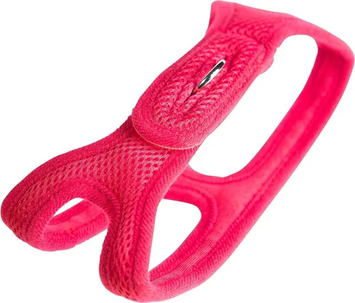 Vista 13 de Arnés ChokeFree de malla velpro, mascota, hombro cuello, XS, Negro