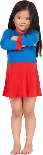 Vista 3 de Supergirl Disfraz de superhéroe Flyaway para niñas