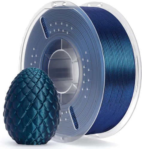 Vista 12 de ELEGOO - Filamento PLA de 1.75 mm (4/64 pulgadas), negro brillante, 2.20 libras, para impresora 3D con brillo centelleante, precisión dimensional