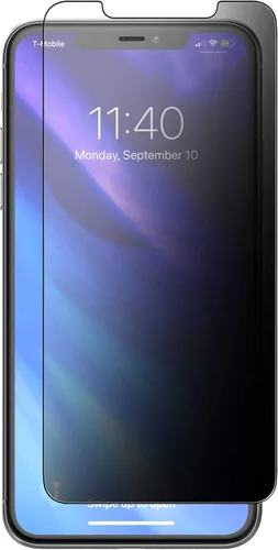 Vista 6 de magglass Protector de pantalla de privacidad diseñado para iPhone 11, protector de pantalla de vidrio templado antiespía resistente a las huellas