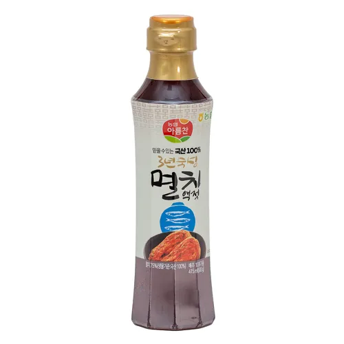 Vista 10 de [NongHyup] Salsa de pescado de anchoa fermentada, producto de Corea, totalmente natural, perfecta para guarniciones, 100% (17.64 oz)