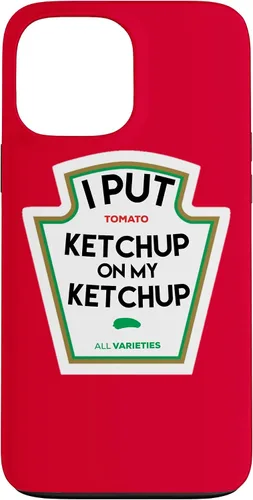 Vista 24 de I Put Ketchup on My Funny - Funda de regalo a base de tomate para iPhone 17