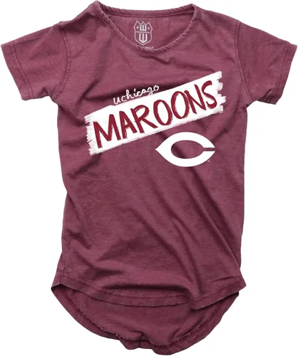 Vista 35 de Wes and Willy NCAA - Camiseta Burnout para niñas S/S