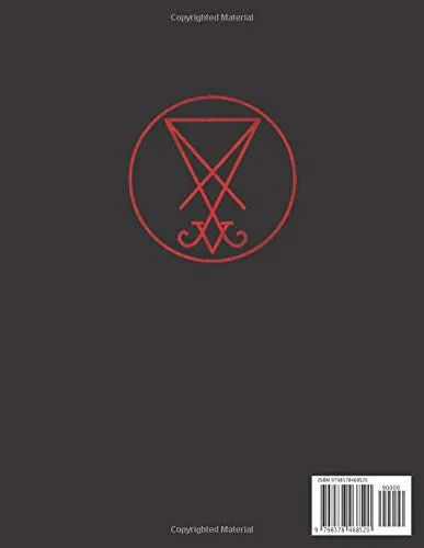 Vista 2 de HAIL SATAN LIBRO DE HECHIZOS Y CONJUROS Diario de registro y seguimiento de tus rituales Grimorio, Wicca, Brujería, Magia Negra.... Anota todos