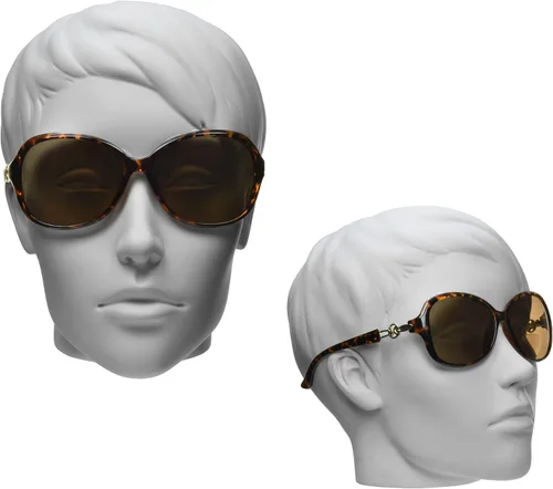 Vista 3 de proSPORT Lentes de sol de lectura bifocales para mujer, marco sexy de gran