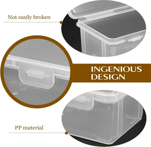 Vista 3 de LIFKOME Caja de almacenamiento de pan de plástico con tapa hermética para mantener el sabor y la frescura hermética para el mostrador de la cocina