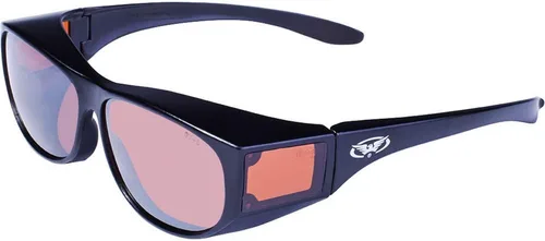 Vista 9 de Global Vision Gafas de seguridad de crucero con lentes transparentes Lente ahumado
