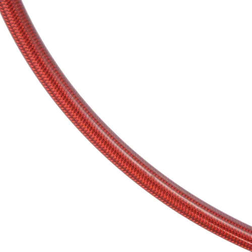 Vista 7 de X AUTOHAUX 23.6 in 23.62" Longitud 0.394 in ID motocicleta freno hidráulico manguera tubo tubo de manguera de acero inoxidable 28° cable trenzado
