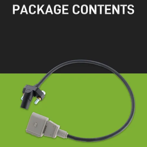 Vista 8 de 07K906433B Sensor de posición del cigüeñal compatible con Volkswagen Jetta 2005-2014 5 cilindros 2.5L motor compatible con Golf 2010-2014 compatible