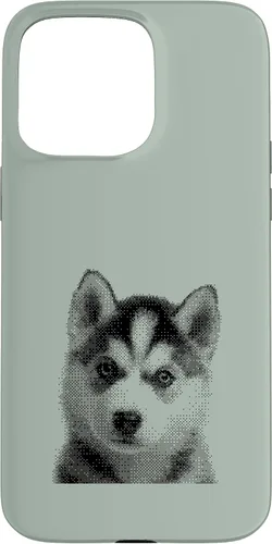 Vista 28 de Chic Husky Puppy for Dog Mom and Paw Parents Case for iPhone 16