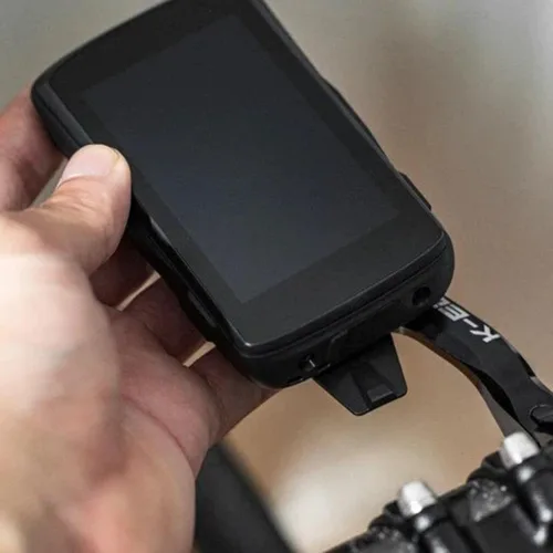 Vista 6 de K-Edge Max XL (1.252 in) Soporte combinado para computadora de bicicleta para dispositivos GPS Garmin Negro gps-vehicle-mounts