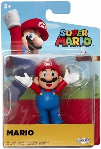 Vista 4 de Super Mario Wave 31 - Figura de articulación limitada de 2.5" Mario