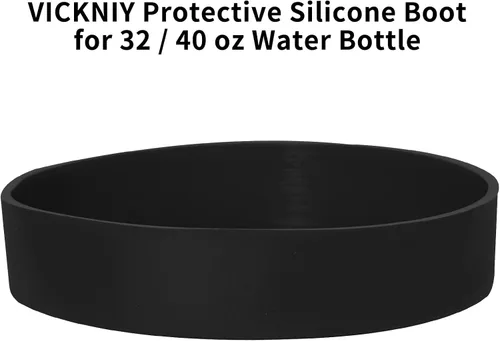 Vista 2 de Bota de silicona para botella de agua - Accesorios para botellas de agua, bota protectora con botón