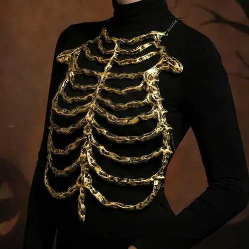 Vista 9 de Practical and Lightweight Skeleton Props Costume B