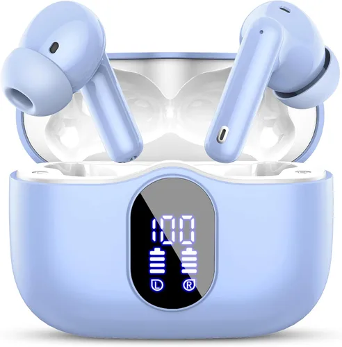 Vista 23 de Auriculares inalámbricos, Bluetooth 5.4 Auriculares estéreo y llamadas
