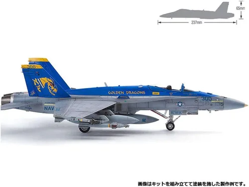 Vista 2 de Academy 1:72 - F/A-18C USNV FA-192 Dragones de Oro