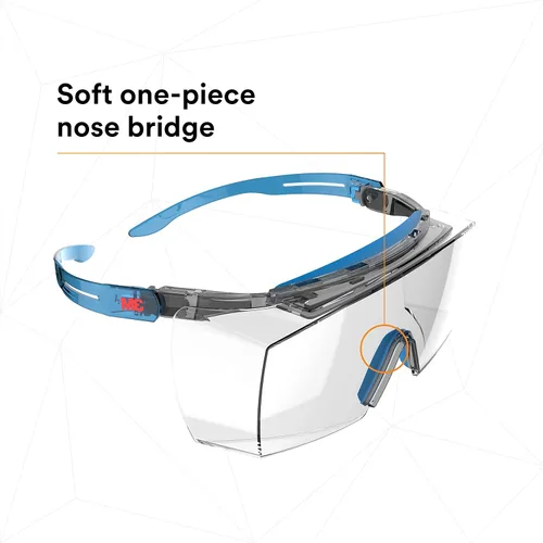 Vista 9 de 3M - Lentes de seguridad serie SecureFit 3700, revestimiento antiniebla Scotchgard, a prueba de arañazos