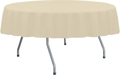 Vista 36 de Ultimate Textile Cotton-Feel - Mantel redondo de comedor fino de 72 pulgadas, color verde militar