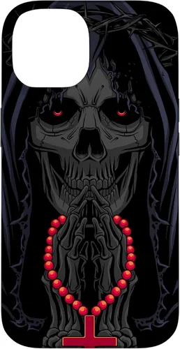 Vista 4 de La Calavera Catrina Santa Muerte - Funda para iPhone 17