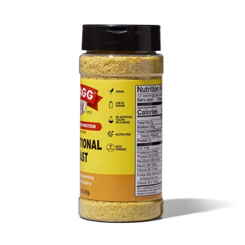 Vista 5 de Levadura nutricional de Bragg, condimento premium, 4.5 onzas