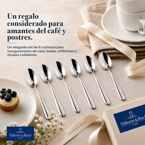 Vista 8 de Villeroy & Boch Daily Line - Juego de 6 cucharas de café