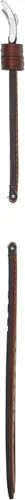 Vista 3 de Fossil - Correa de pielsilicón intercambiable para reloj unisex 087 pulgadas color Marrón oscuro Modelo S221299
