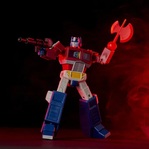 Vista 2 de Transformers R.E.D. [Diseño Mejorado de Robot] Los Transformers G1 Optimus Prime, Figura No Convertible