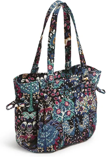 Vista 2 de Vera Bradley Monedero Glenna de algodón para mujer