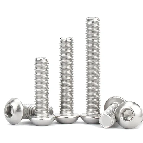 Vista 15 de Tornillo de Cabeza de Botón M3-0.5x12mm con Enchufe de Casquillo, Tornillos M3 de 12mm Métricas, Tornillos Allen Hexagonales, Acero Inoxidable