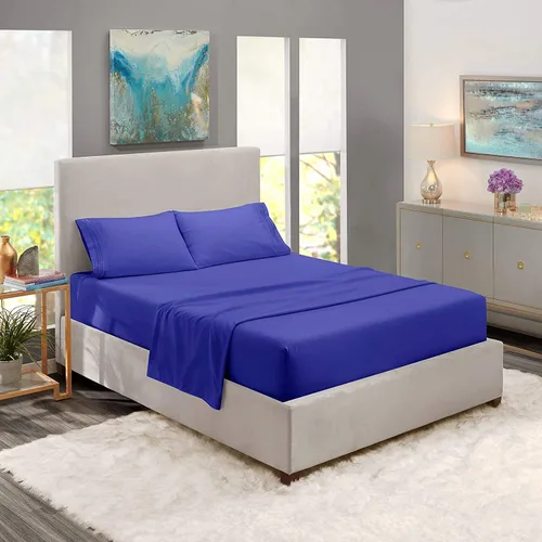 Vista 15 de Juego de sábanas divididas de 5 piezas, juego de sábanas de tamaño King dividido para cama ajustable, 100% algodón, 800 hilos, bolsillo profundo