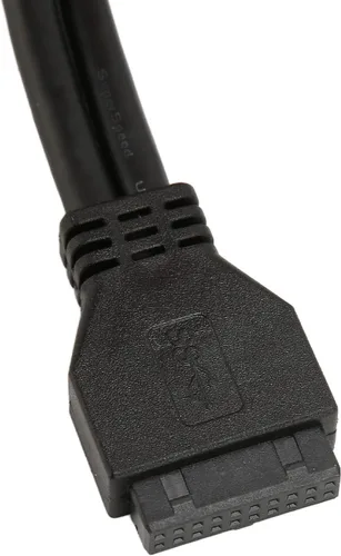 Vista 9 de Diyeeni Caja de computadora de 5.25 pulgadas Bahía frontal, lector de tarjetas interno, tablero de medios, con 2xUSB3.0 2xUSB2.0 1xType C, velocidad