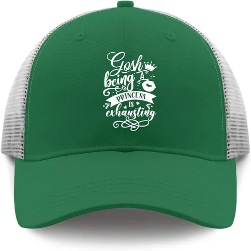 Vista 9 de Hat Gosh Being a Princess is Exhausting Gorras de béisbol, gorra vintage para mujer
