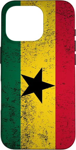 Vista 20 de Grunge Ghana Flag Vintage Accra West African Ghanaian Gift Case for iPhone 17