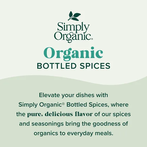Vista 5 de Simply Organic Eneldo en Polvo Cortado y Cernido Orgánico Certificado, 0.81 onzas envase Ligero y suave, delicado sabor combina con ensaladas