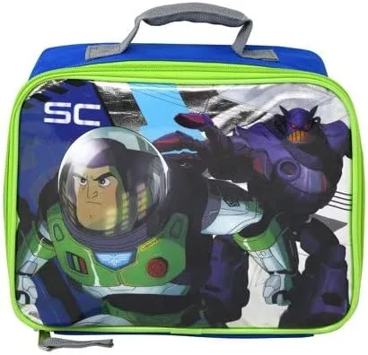 Vista 3 de BUDDY N BUDDIES Lightyear - Lonchera rectangular y mochila Buzz Lightyear 15 con parte delantera lisa Multi colorido Buzz Lightyear