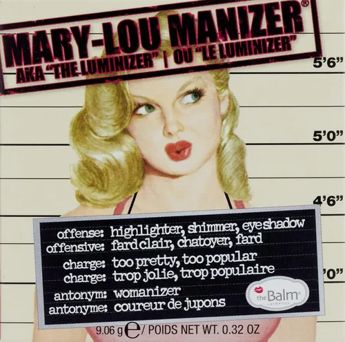 Vista 2 de theBalm the Balm Mary-Lou Manize - Resaltador tamaño viaje
