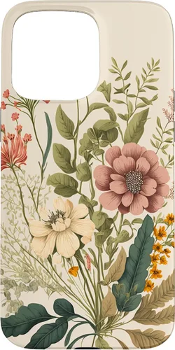 Vista 30 de Funda para iPhone 11 con diseño floral botánico vintage